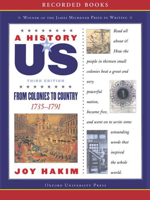 Title details for From Colonies to Country by Joy Hakim - Wait list